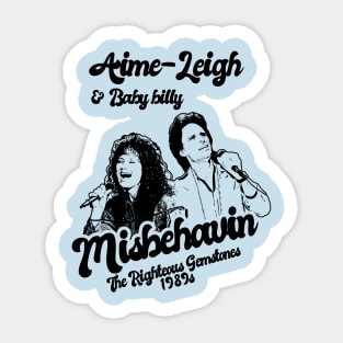 Misbehavin 1989s /// Baby Billy Style Classic Sticker